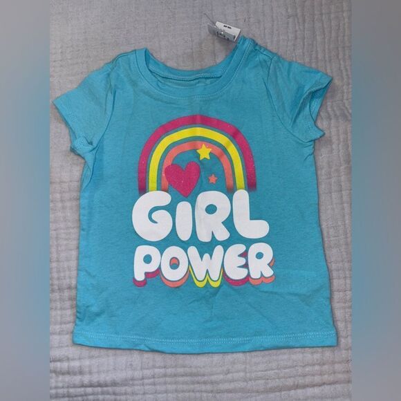 Nwt 2t girl power tshirt by the children’s place - Picture 1 of 1